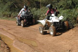 Quad biking 2h with passenger