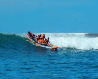 Wave rafting