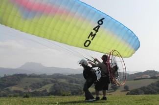 Paragliding flight 30 min