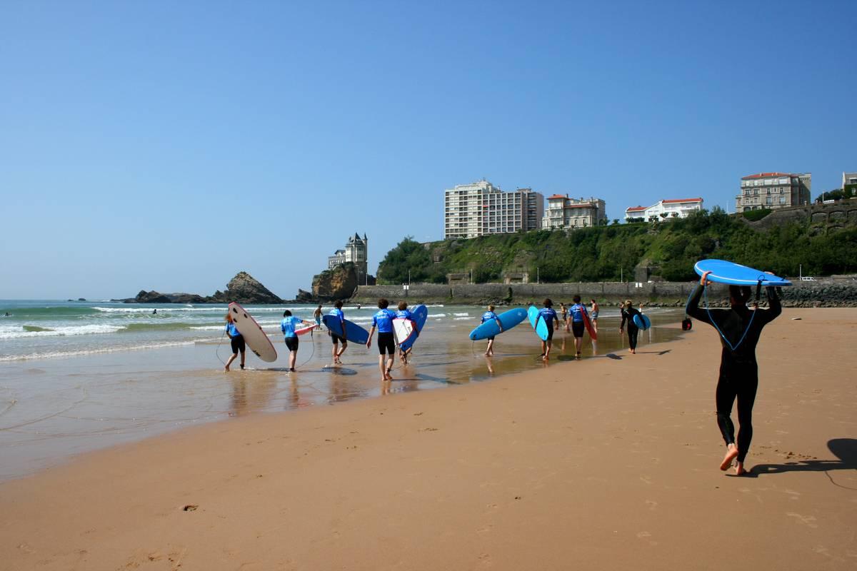 Stage intensif 2 x 1h30 / jours x 5 jours - BIARRITZ JUILLET ET AOUT