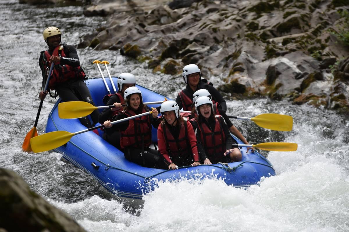 Descente en Rafting