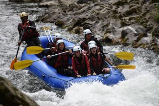 Descente en Rafting