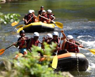 White water rafting